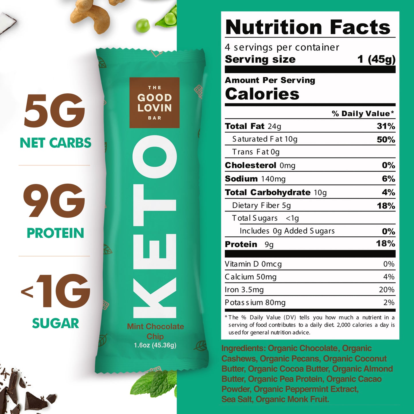 Short Life KETO BARS - 2 weeks to 3 months