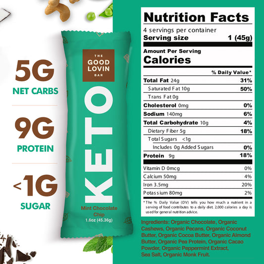 Short Life KETO BARS - 2 weeks to 3 months
