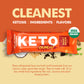 BEST ORGANIC KETO BAR “CRUNCHY” Chocolate Peanut Butter (4ct)
