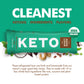 ORIGINAL ORGANIC KETO BAR Mint Chocolate Chip Flavor (4ct) Refrigerated Snack Bar The Good Lovin' Bar 